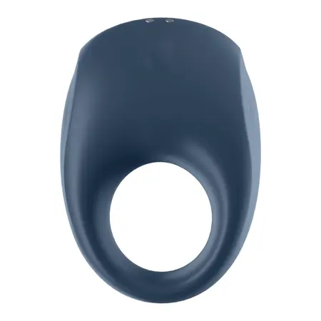 Satisfyer Strong One Intimate Silicone Ring, Deep Vibration, Blue