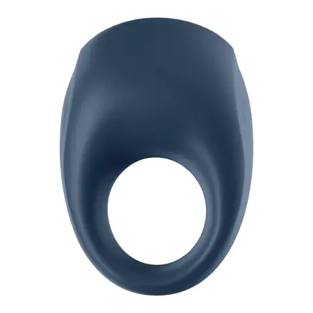 Satisfyer Strong One Intimate Silicone Ring, Deep Vibration, Blue