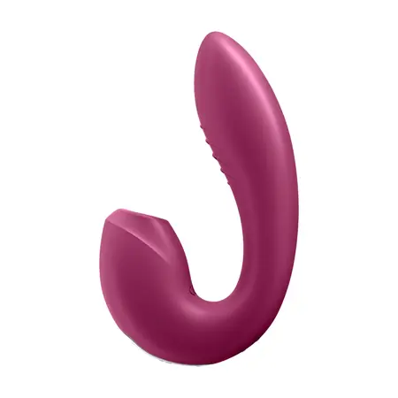 Satisfyer Sunray Berry - App-Controlled Silicone Dual Stimulation Device