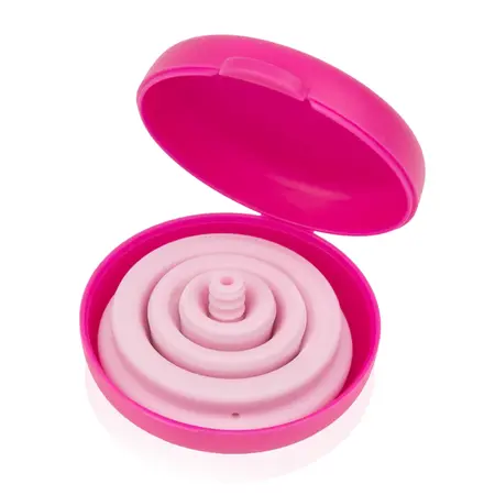 Intimina Lily Cup Compact Model A - Collapsible Menstrual Cup, Pink