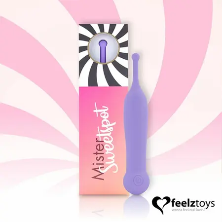 FeelzToys Mister Sweetspot Purple Mini Flexible Vibrator IPX7