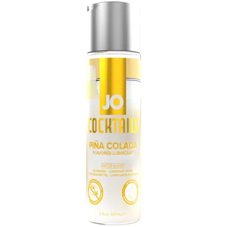 JO H2O Cocktails Pina Colada 60ml Water-Based Lubricant, Sugar-Free