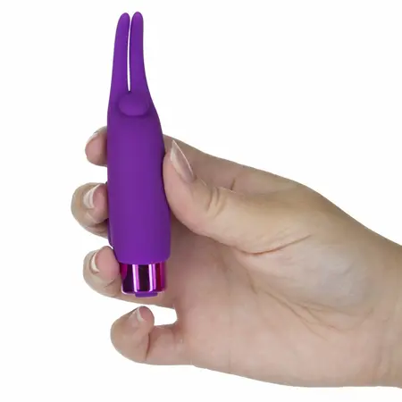 PowerBullet Teasing Tongue Purple - 2-in-1 Intimate Massager USB Waterproof