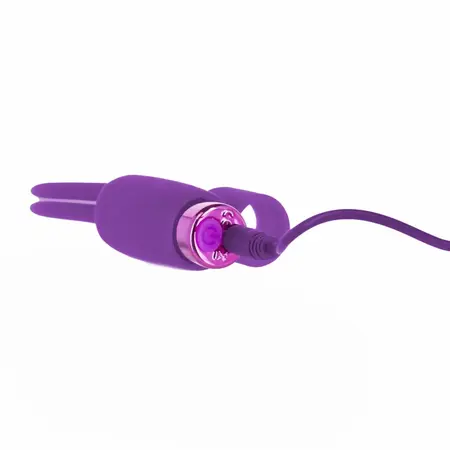 PowerBullet Teasing Tongue Purple - 2-in-1 Intimate Massager USB Waterproof