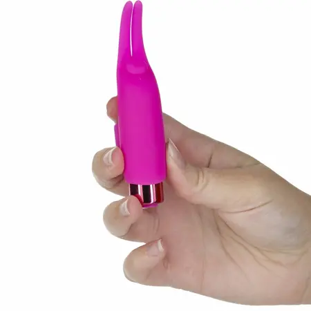 PowerBullet Teasing Tongue Pink - 9-Mode USB Intimate Mini Massager