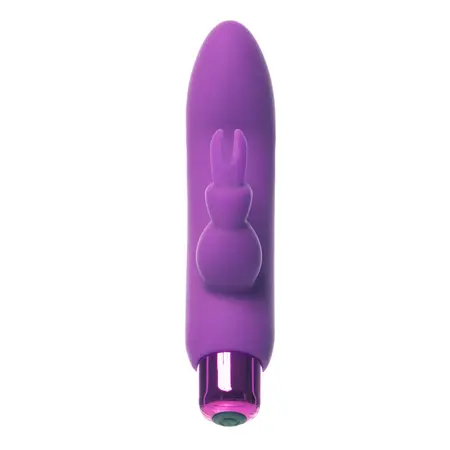PowerBullet Alice’s Bunny Purple - Compact Dual-Function Vibrating Device