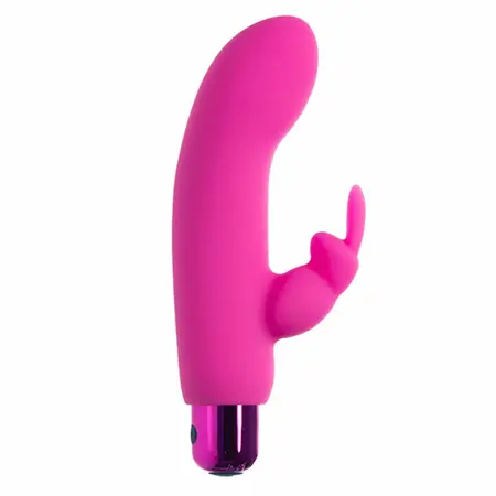PowerBullet Alice’s Bunny Pink 10-Function Vibrating System USB Waterproof