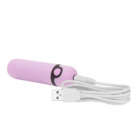 PowerBullet Rechargeable Intimate Vibration Device Purple 10 Modes
