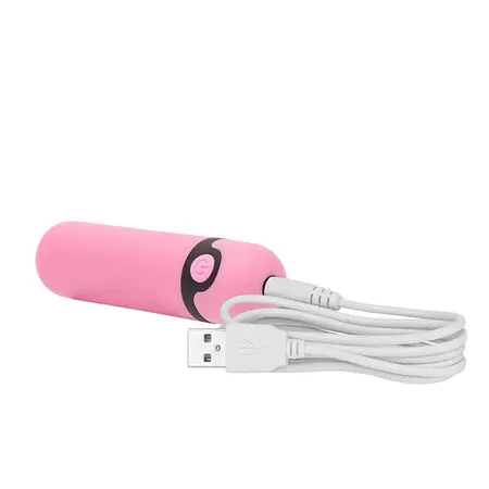PowerBullet Rechargeable Vibrating Bullet Pink - 10-Mode Compact Device