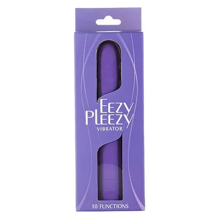 PowerBullet Eezy Pleezy Purple - Compact Vibrating System, 10 Modes