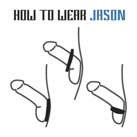Velv'Or Rooster Jason Adjustable Platinum Silicone Ring Brown