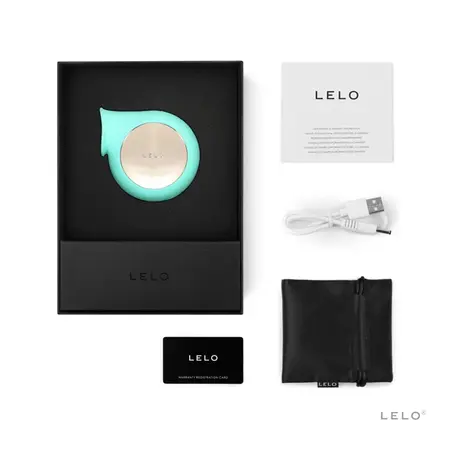 LELO SILA Aqua - Sonic Wave Intimate Device, USB, Waterproof, Blue