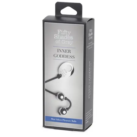 Fifty Shades of Grey Inner Goddess Mini Weighted Kegel Balls 85g Silver