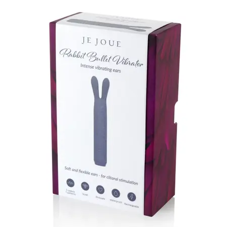 Je Joue Rabbit Bullet Compact Vibrating Device, 5 Speeds, Waterproof