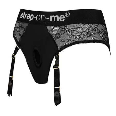 Strap-On-Me Diva XXL Intimate Lingerie Harness with Adjustable Garters