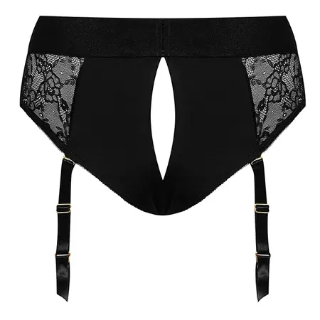 Strap-On-Me Diva S Harness Lingerie - Lace & Microfiber, Adjustable Fit