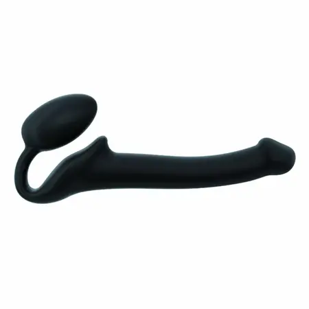 Strap-On-Me Bendable System Black L - Flexible Silicone Strapless Model
