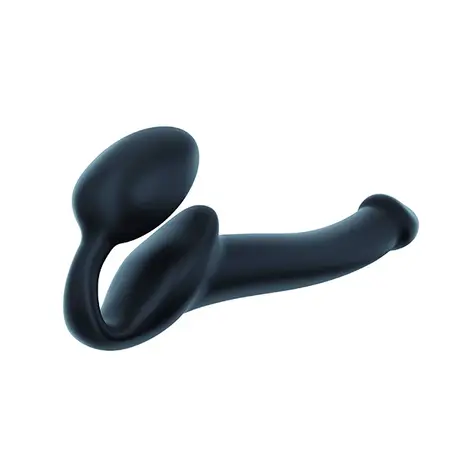 Strap-On-Me Bendable System Black L - Flexible Silicone Strapless Model