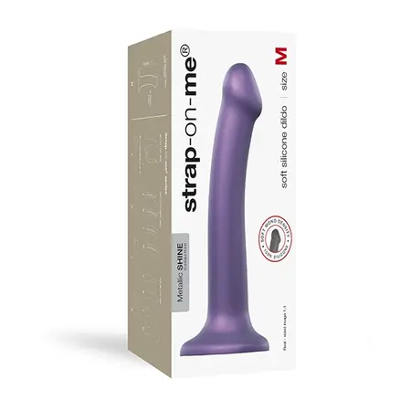 Strap-On-Me Mono Density Intimate Machine Metallic Purple 18cm