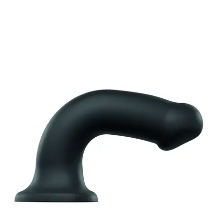 Strap-On-Me Dual Density Bendable Silicone Model XL Black 20cm