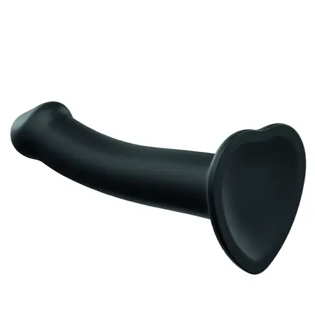 Strap-On-me Dual Density Flexible Silicone Model Black S 17cm