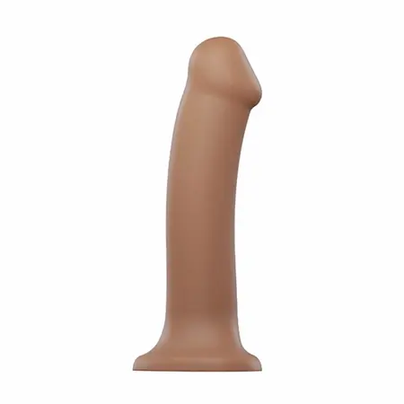 Strap-On-Me Dual Density Bendable Model Caramel M 18cm Silicone