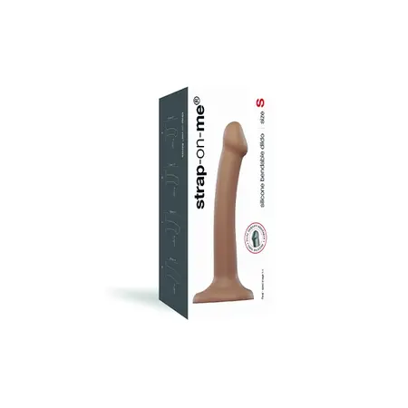 Strap-On-Me Dual Density Bendable Model Caramel S 17cm Silicone
