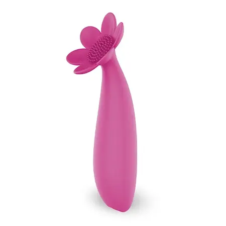 FeelzToys Daisy Joy Pink Lay-On Massager 20 Modes Silicone Waterproof