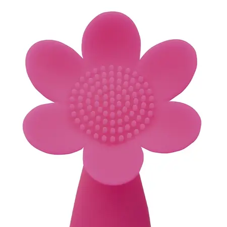 FeelzToys Daisy Joy Pink Lay-On Massager 20 Modes Silicone Waterproof