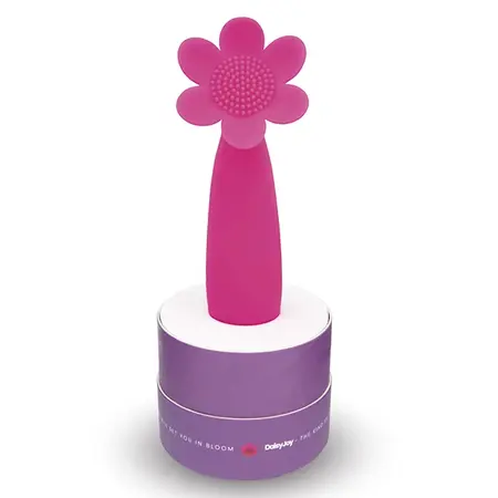 FeelzToys Daisy Joy Pink Lay-On Massager 20 Modes Silicone Waterproof
