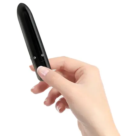 PowerBullet Pretty Point Black - Compact Precision Vibrating Device