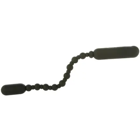 PowerBullet Booty Beads Black Flexible Silicone 7-Mode Intimate Device