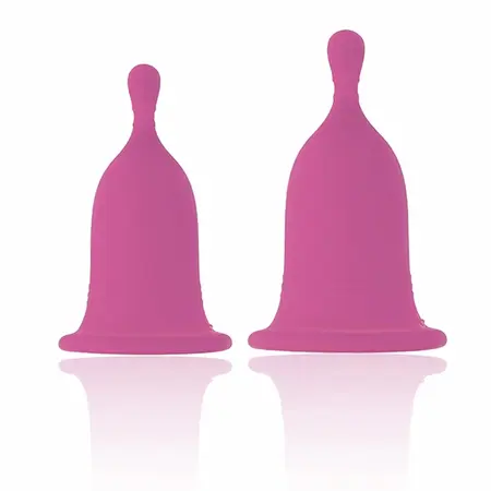 RS Femcare Cherry Cup Menstrual Cup Set S/M with Storage Bag