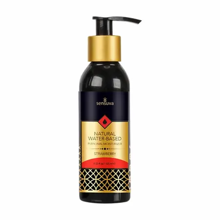 Sensuva Natural Water-Based Intimate Gel Strawberry 125ml