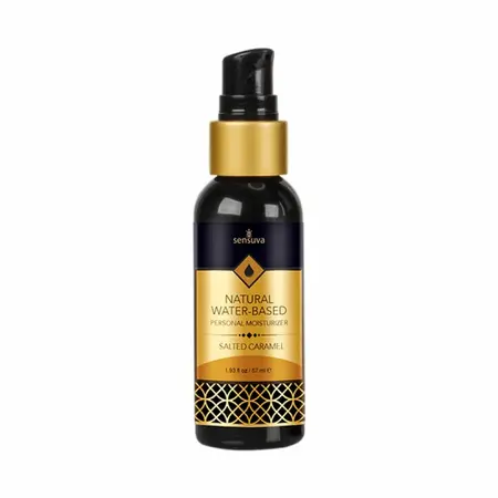 Sensuva Natural Water-Based Personal Moisturizer Salted Caramel 57ml