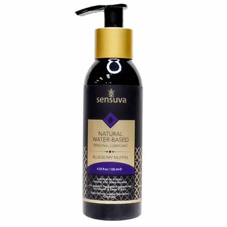 Sensuva Natural Water-Based Intimate Gel Blueberry Muffin 125ml