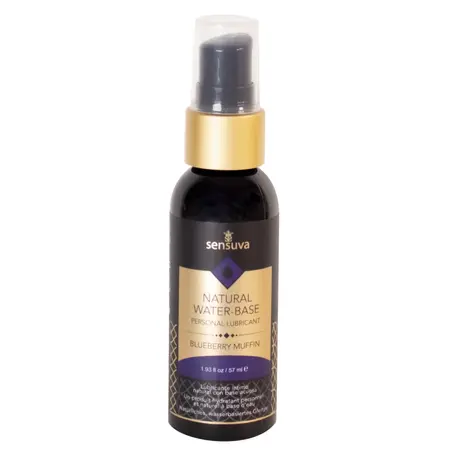 Sensuva Natural Water-Based Personal Lubricant Blueberry Muffin 57ml