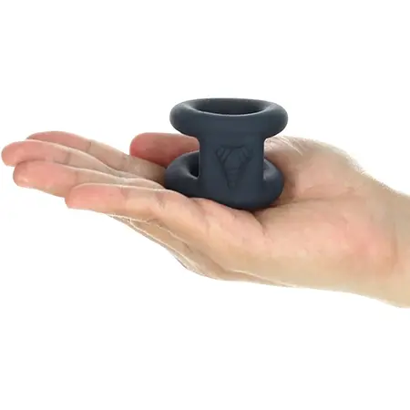 Lux Active Tug Silicone Versatile Ring System Black