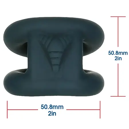 Lux Active Tug Silicone Versatile Ring System Black