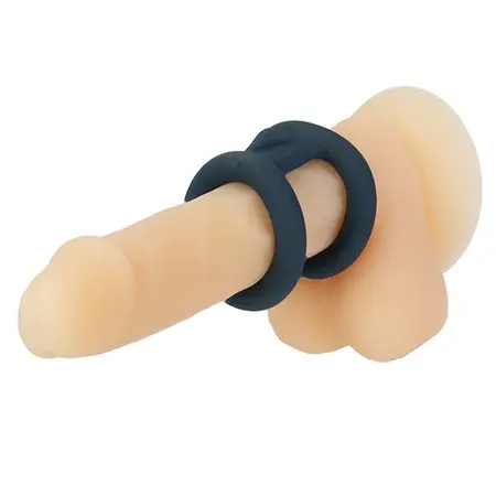 Lux Active Tug Silicone Versatile Ring System Black