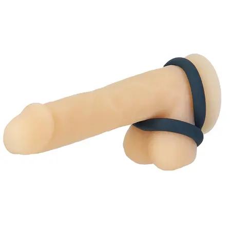 Lux Active Tug Silicone Versatile Ring System Black