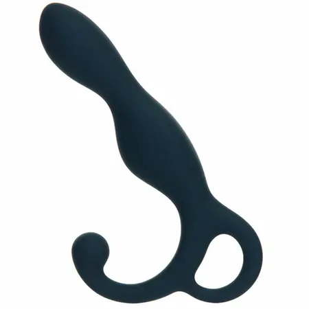 Lux Active LX1 Silicone Anal Trainer with PowerBullet, Black, 10cm