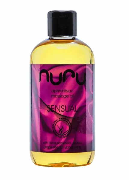 Nuru Massage Oil Sensual 250ml - Seaweed & Ylang Ylang Formula