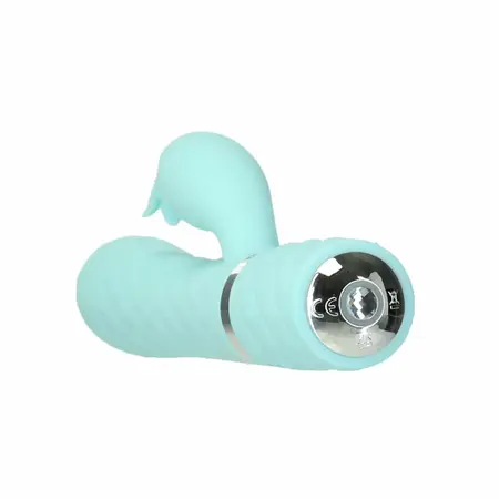 Pillow Talk Lively Teal Dual Motor Silicone Massager USB Rechargeable