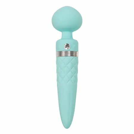 Pillow Talk Sultry Teal Rotating & Warming Intimate Wellness Device