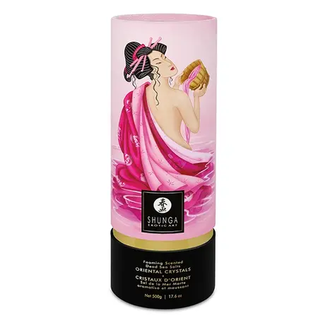 Shunga Bath Salts Aphrodisia 500g - Dead Sea Minerals & Exotic Fragrance