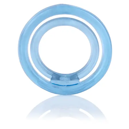 The Screaming O RingO 2 Blue - Dual Support Intimate Ring SEBS