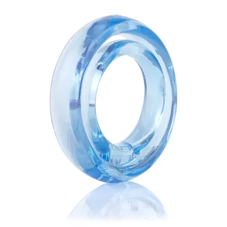 The Screaming O RingO 2 Blue - Dual Support Intimate Ring SEBS