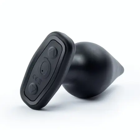 The Screaming O Charged Plug XL Black - Remote-Controlled Intimate System