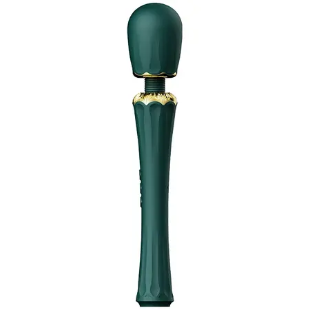 ZALO Kyro Turquoise Green Wand - Direct Power 2.0, 2 Attachments, USB